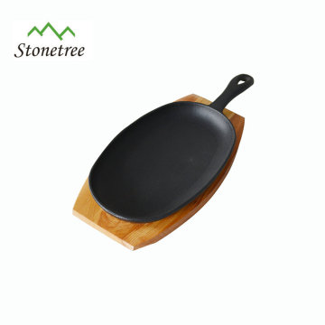 Wholesale Restaurant Cookware fry Pan/ Cast Iron Non-Stick Skillet /cast iron frying pan  sizzing pan for grilling